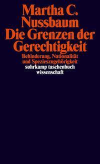 Cover: 9783518297056 | Die Grenzen der Gerechtigkeit | Martha C. Nussbaum | Taschenbuch