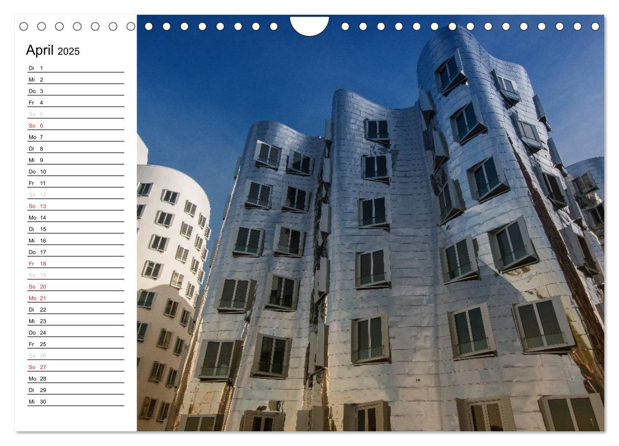 Bild: 9783435536023 | Düsseldorf - Impressionen (Wandkalender 2025 DIN A4 quer), CALVENDO...