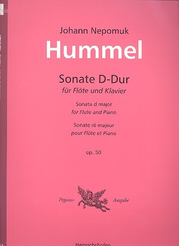 Cover: 9790204461240 | Sonate D-Dur op. 50 | Johann Nepomuk Hummel | Buch | EAN 9790204461240