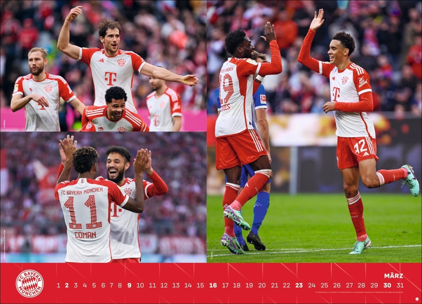 Bild: 9783756404728 | FC Bayern München Edition Kalender 2025 | Kalender | Spiralbindung