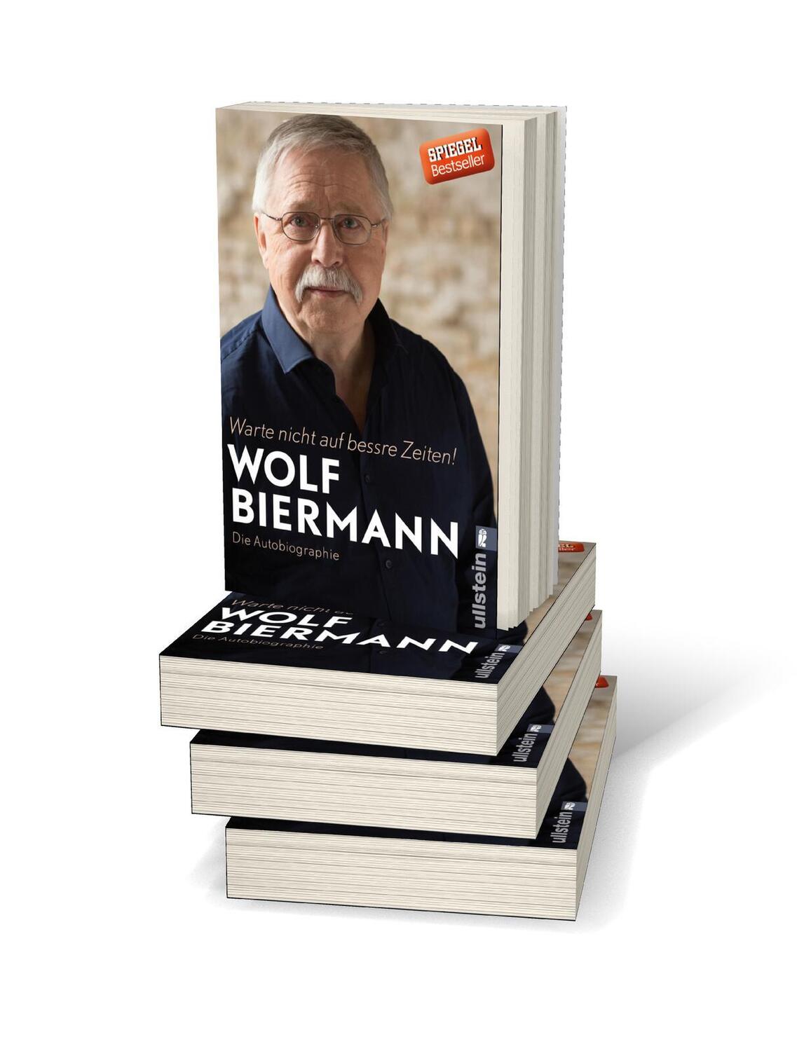 Bild: 9783548377377 | Warte nicht auf bessre Zeiten! | Die Autobiographie | Wolf Biermann