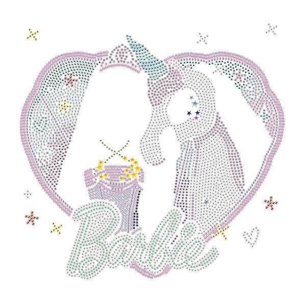 Bild: 4895225928712 | Diamond Dotz Barbie mit Einhorn | Stück | 2592871 | Deutsch | 2024