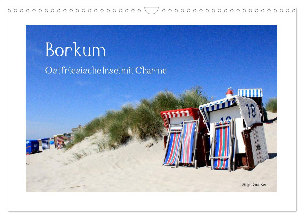 Cover: 9783435560332 | Borkum - Ostfriesische Insel mit Charme (Wandkalender 2025 DIN A3...