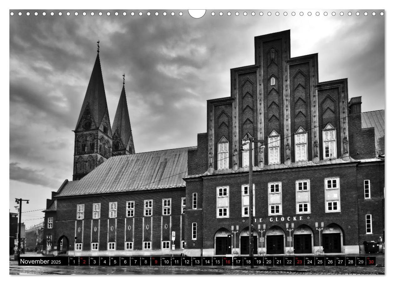 Bild: 9783435588466 | Historisches Bremen (Wandkalender 2025 DIN A3 quer), CALVENDO...