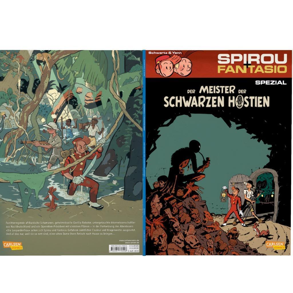 Bild: 9783551776228 | Spirou &amp; Fantasio Spezial 22: Der Meister der schwarzen Hostien | Yann