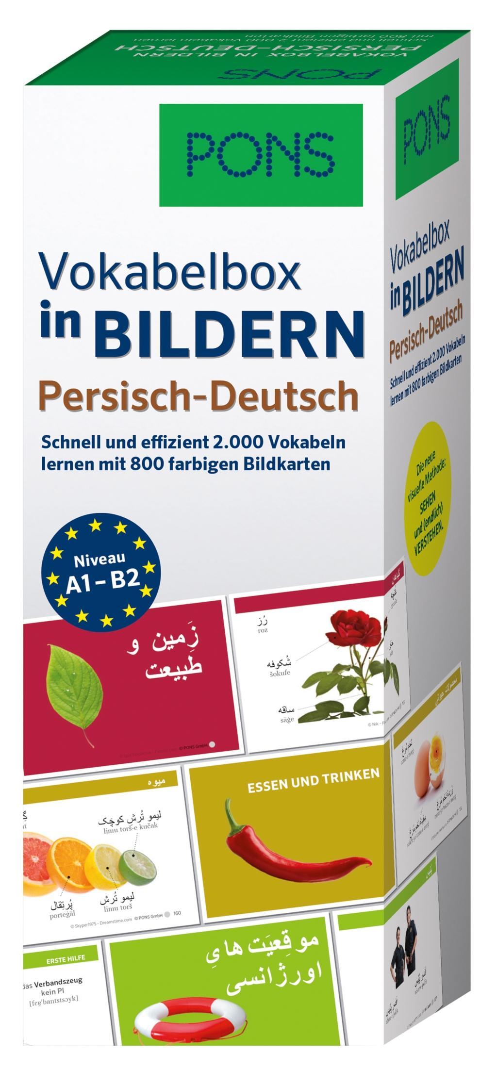 Cover: 9783125629776 | PONS Vokabelbox in Bildern Persisch-Deutsch | Taschenbuch | Deutsch