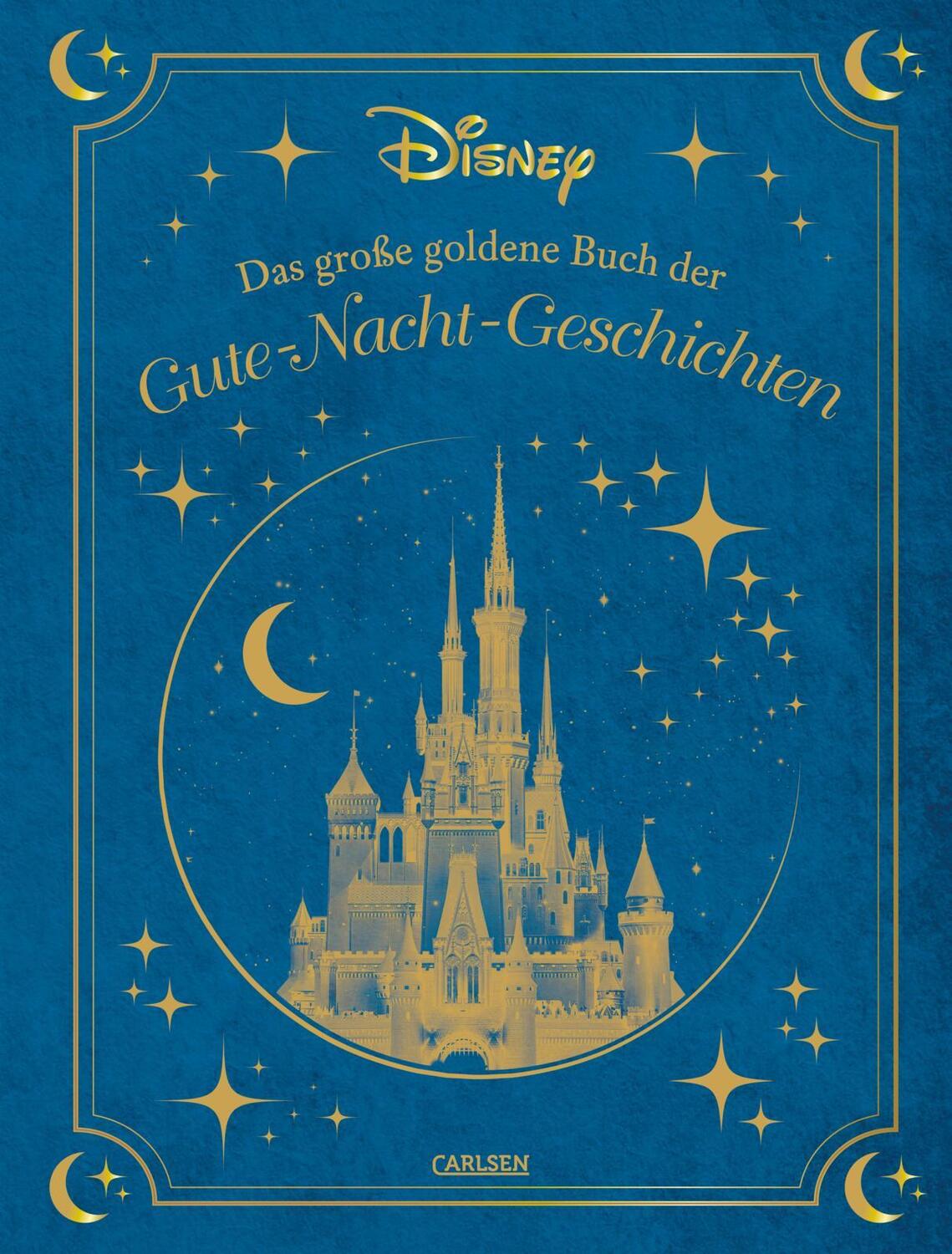 Cover: 9783551280619 | Disney: Das große goldene Buch der Gute-Nacht-Geschichten | Disney