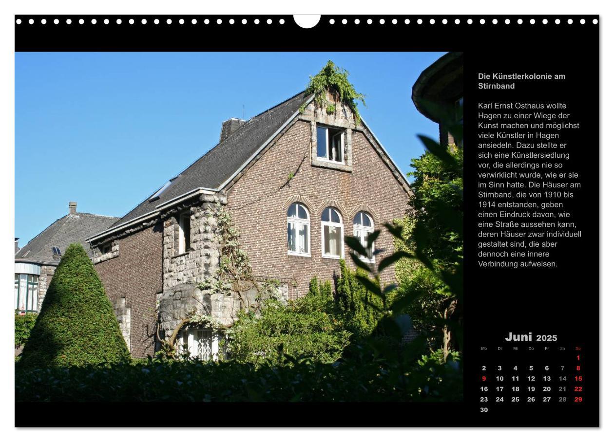 Bild: 9783435838240 | Hagener Impuls (Wandkalender 2025 DIN A3 quer), CALVENDO...