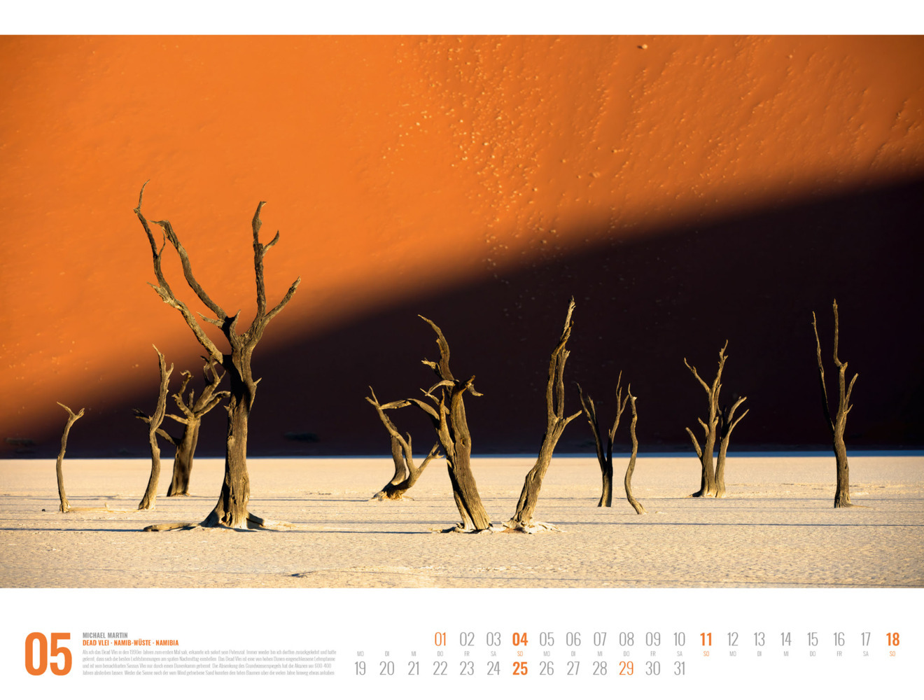 Bild: 9783838435336 | Die Welt im Sucher - Michael Martin Kalender 2025 | Martin (u. a.)