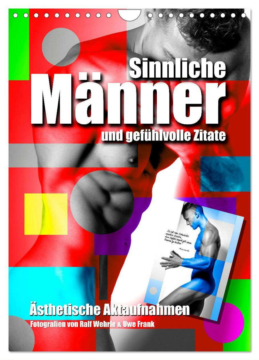 Cover: 9783435930227 | Männer und gefühlvolle Zitate (Wandkalender 2025 DIN A4 hoch),...