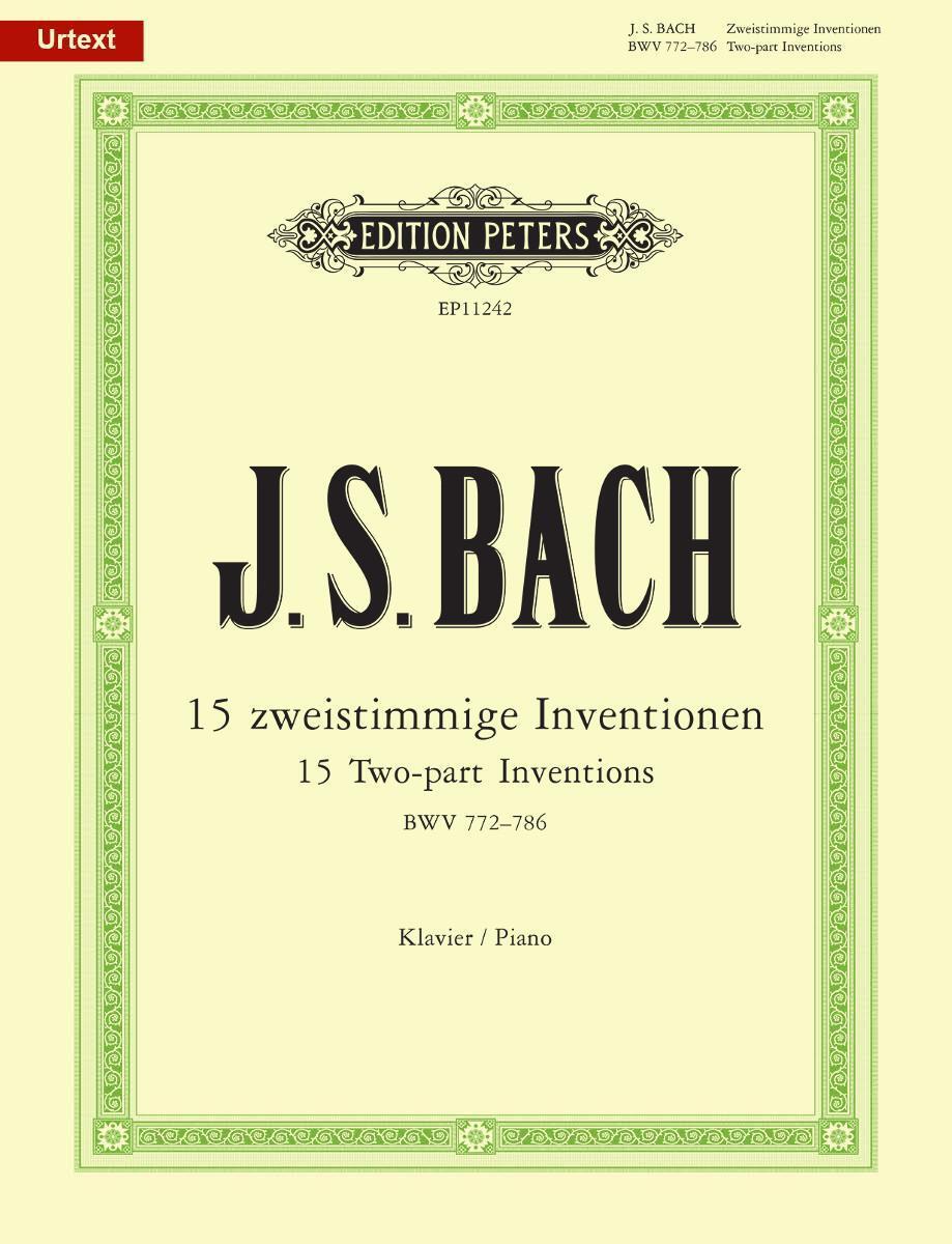 Cover: 9790014111267 | 15 zweistimmige Inventionen | BWV 772-786 | Johann Sebastian Bach