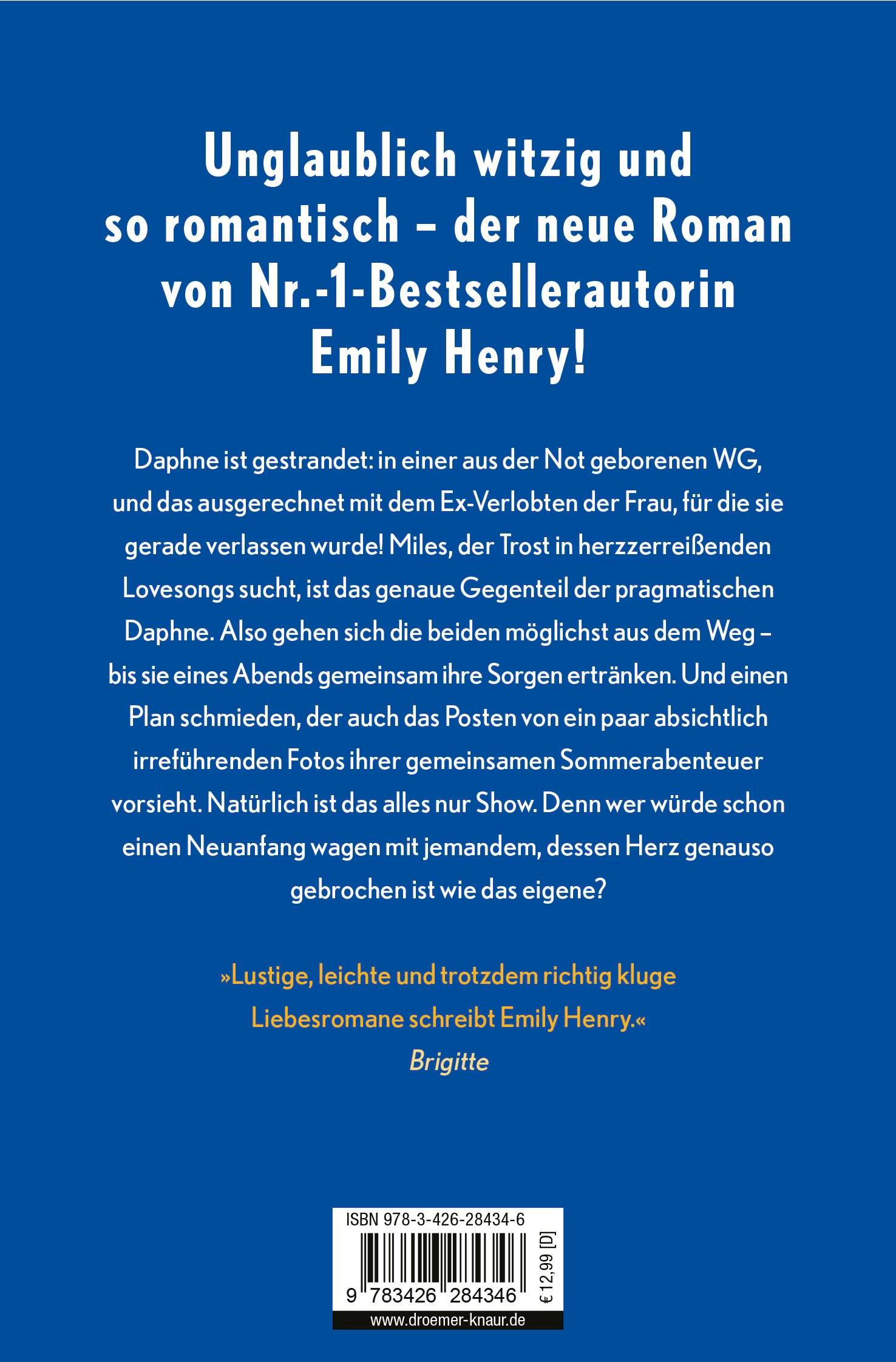 Rückseite: 9783426284346 | Funny Story | Roman | Emily Henry | Taschenbuch | 464 S. | Deutsch