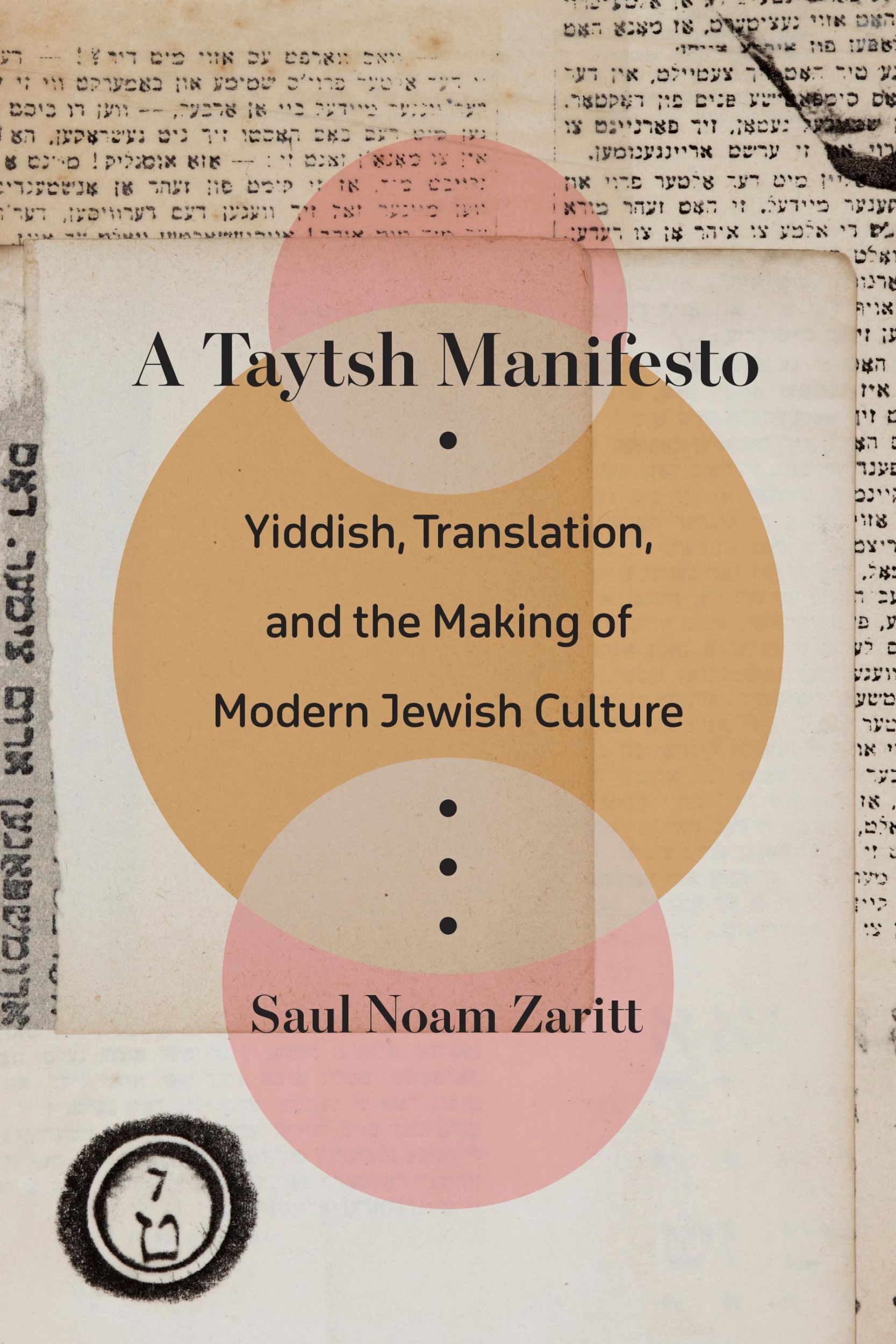 Cover: 9781531509170 | A Taytsh Manifesto | Saul Noam Zaritt | Taschenbuch | Englisch | 2024