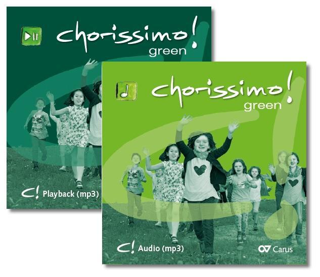 Cover: 9783899483475 | chorissimo! green. Medien-Set | Playback + Audio-CD | Ochsenhausen