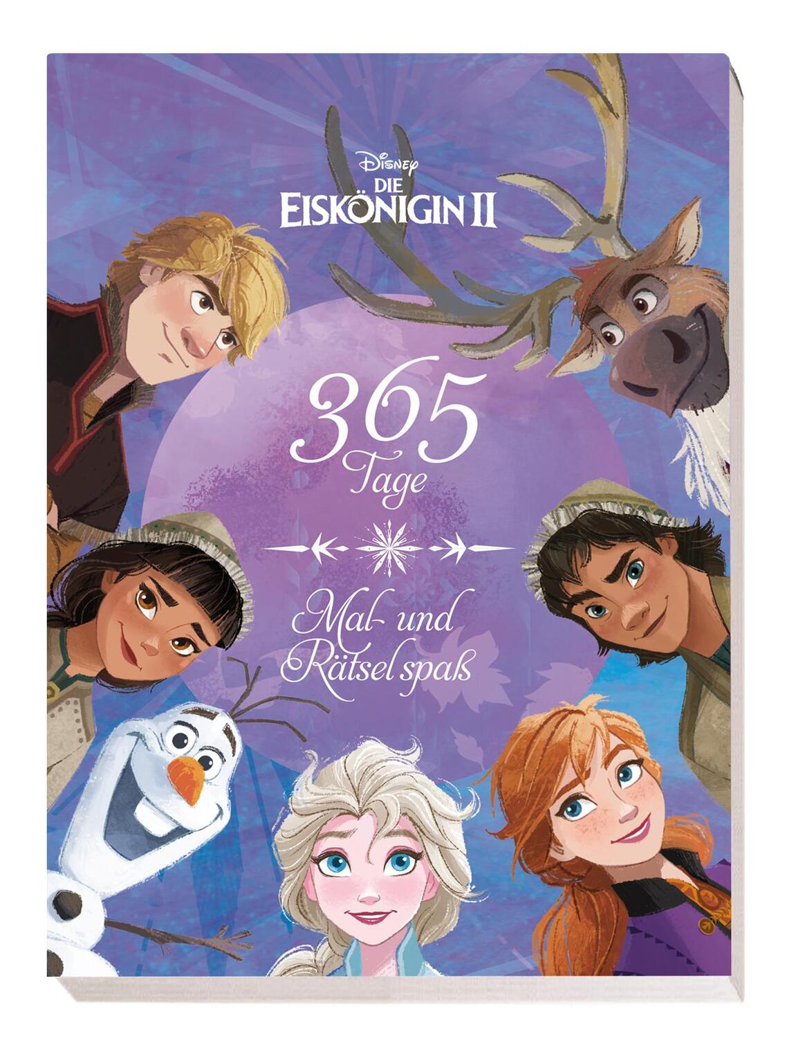 Cover: 9783833240454 | Disney Die Eiskönigin 2: 365 Tage Mal- und Rätselspaß | Panini | Buch