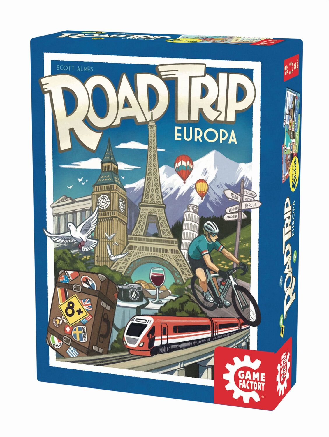 Bild: 7640142762928 | GAMEFACTORY - Road Trip Europa | Gamefactory | Spiel | 28 Länderkarten