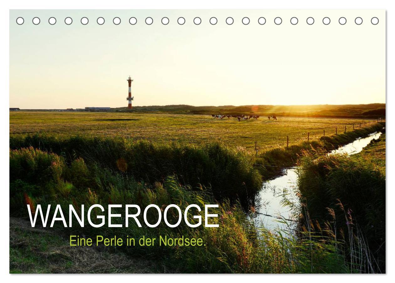 Cover: 9783435633449 | Wangerooge ¿ Eine Perle in der Nordsee. (Tischkalender 2025 DIN A5...