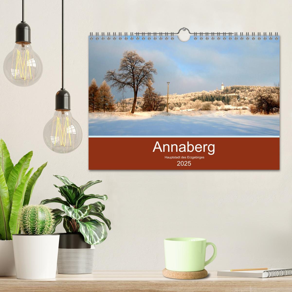 Bild: 9783435412877 | Annaberg - Hauptstadt des Erzgebirges (Wandkalender 2025 DIN A4...