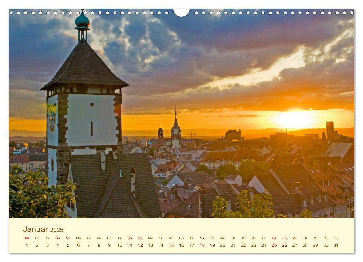 Bild: 9783435186754 | Freiburg Perle im Breisgau (Wandkalender 2025 DIN A3 quer),...