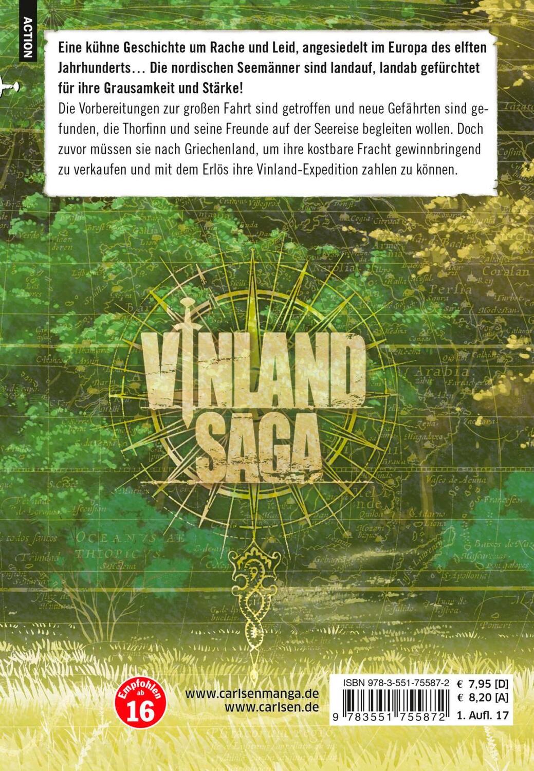 Rückseite: 9783551755872 | Vinland Saga 16 | Makoto Yukimura | Taschenbuch | Vinland Saga | 2017