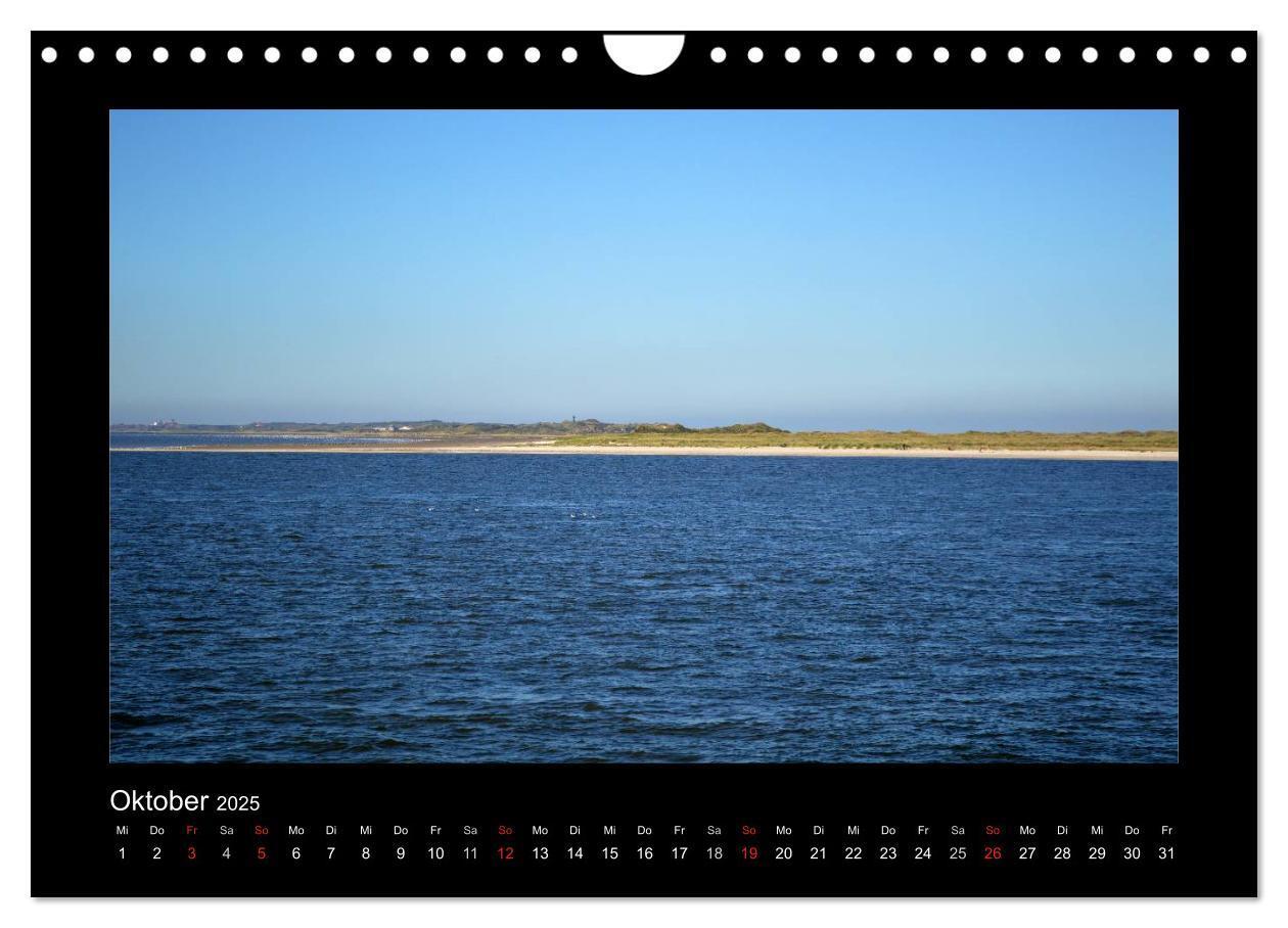 Bild: 9783435492909 | Juist ¿ Insel im Wattenmeer (Wandkalender 2025 DIN A4 quer),...