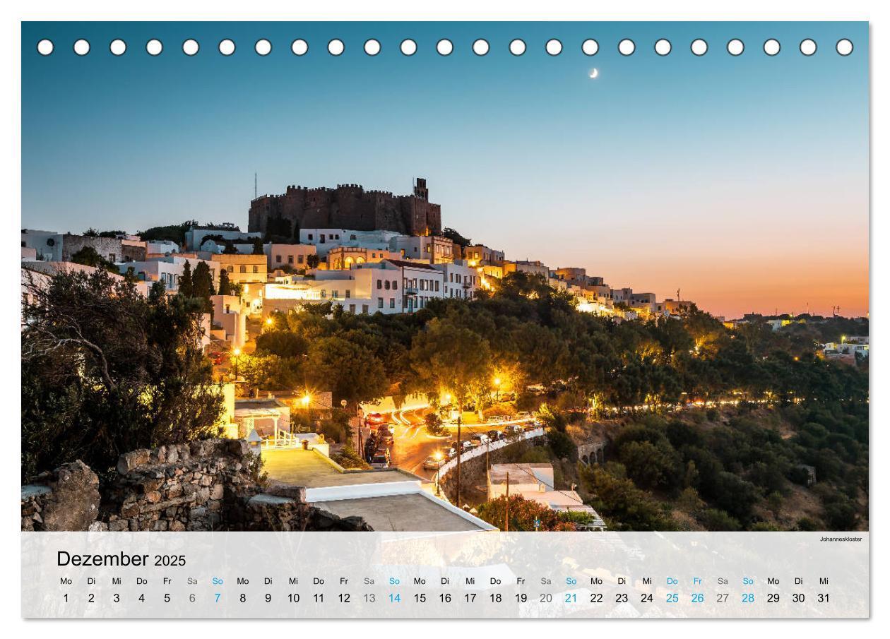 Bild: 9783383996221 | Patmos - Die heilige Insel (Tischkalender 2025 DIN A5 quer),...