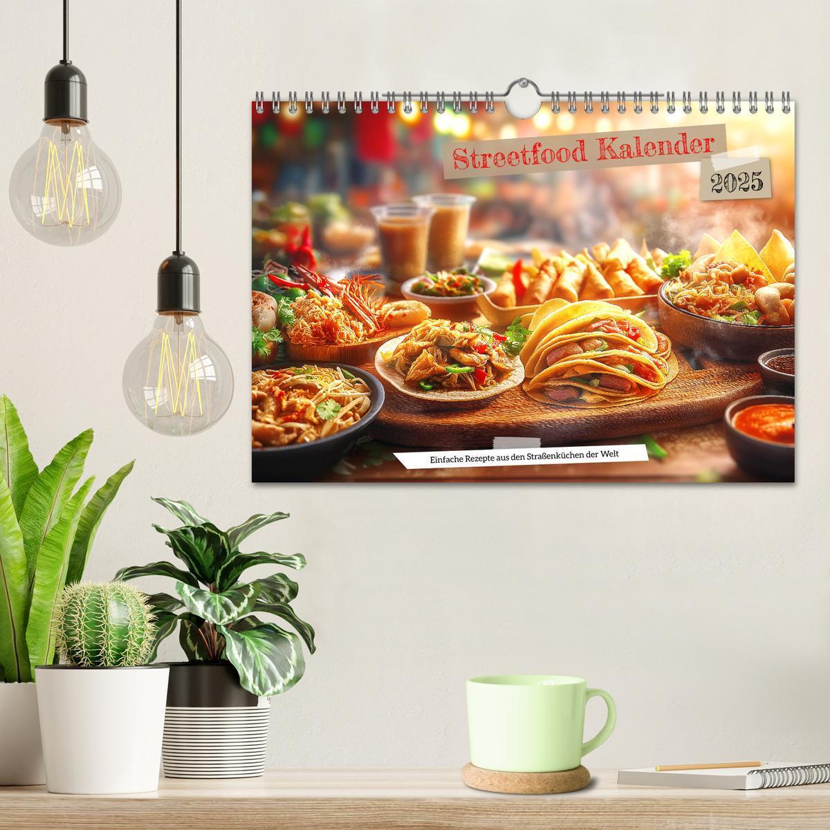 Bild: 9783457208618 | Streetfood Kalender - Einfache Rezepte aus den Straßenküchen der...