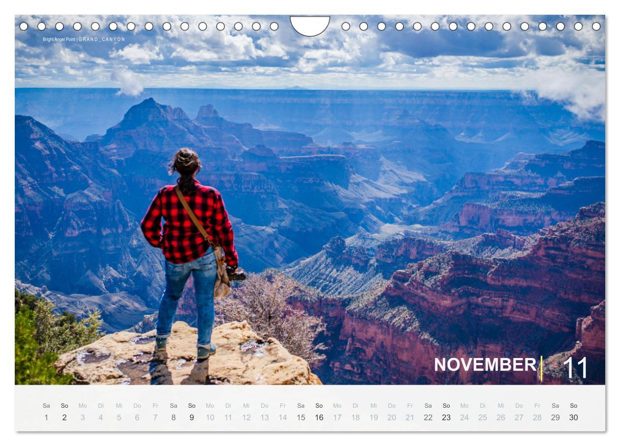 Bild: 9783435105168 | Wunderbare Wanderungen im Südwesten der USA (Wandkalender 2025 DIN...