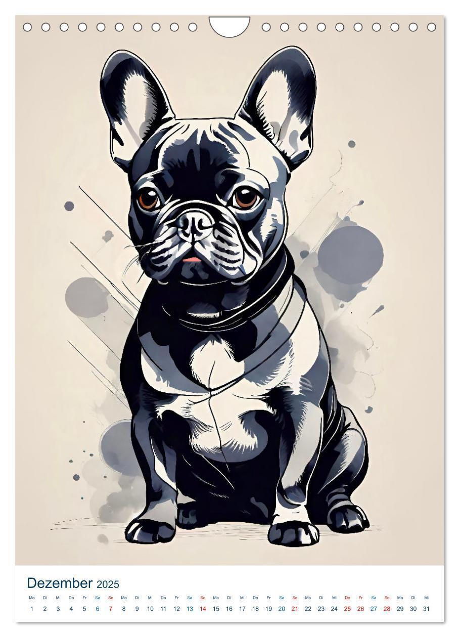 Bild: 9783383786143 | Französische Bulldoggen. Kunstvoll gestaltete Portraits...