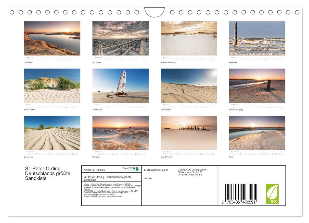 Bild: 9783435468591 | St. Peter-Ording. Deutschlands größte Sandkiste (Wandkalender 2025...