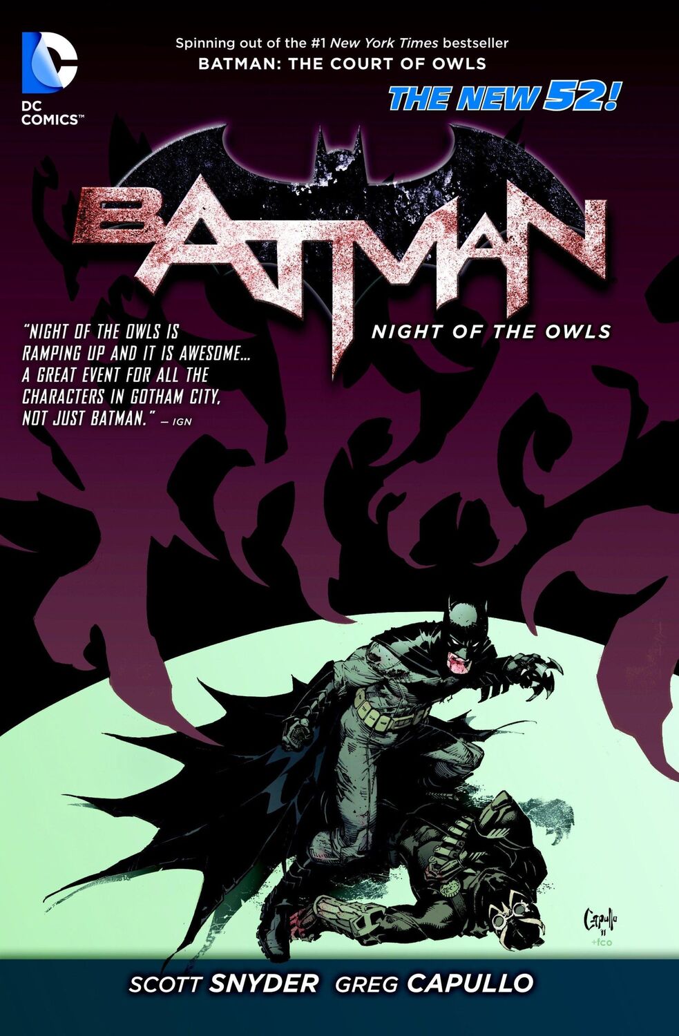 Cover: 9781401242527 | Night of the Owls | Scott Snyder (u. a.) | Taschenbuch | Englisch