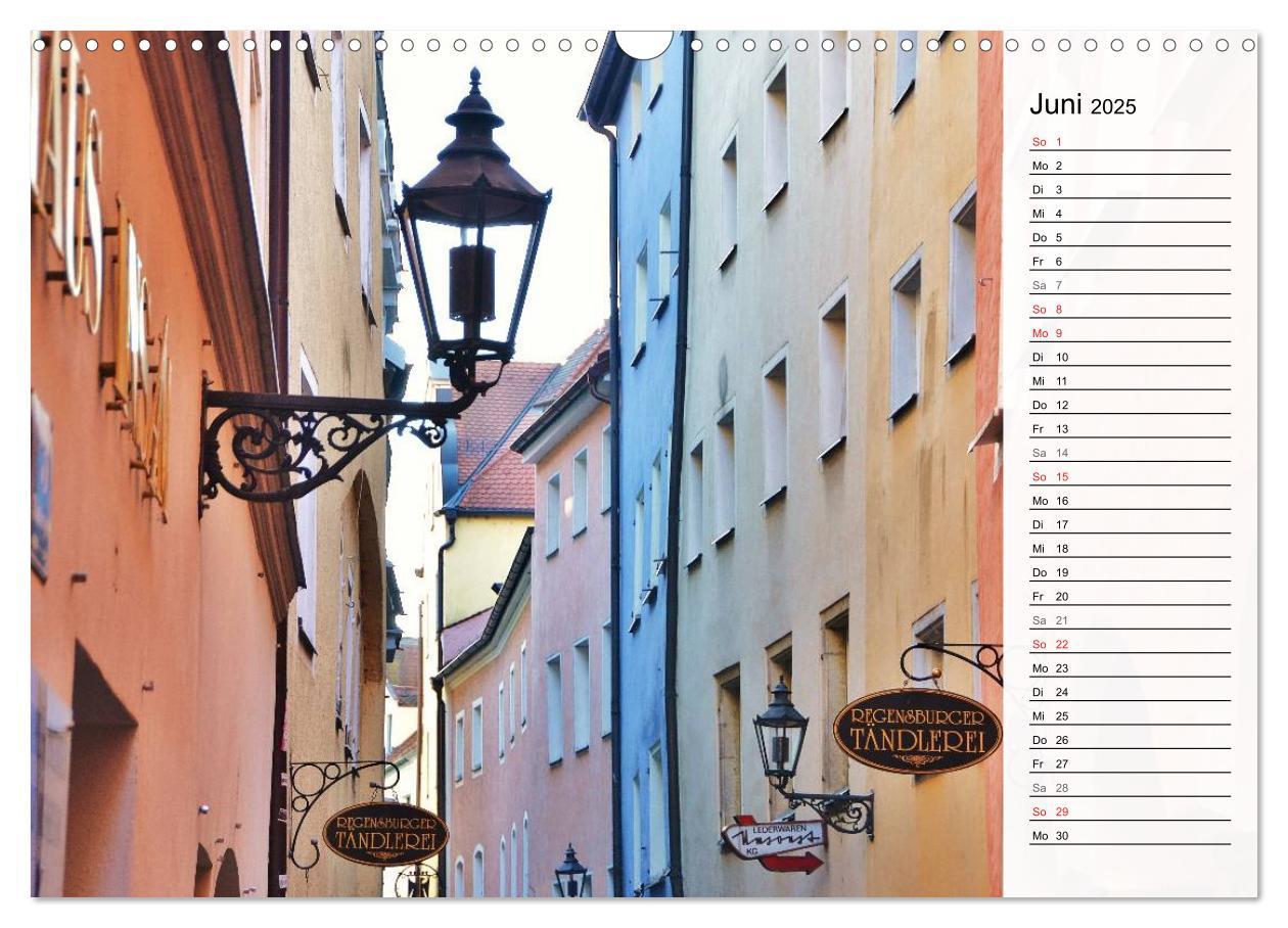 Bild: 9783435548781 | Die Farben von REGENSBURG (Wandkalender 2025 DIN A3 quer), CALVENDO...