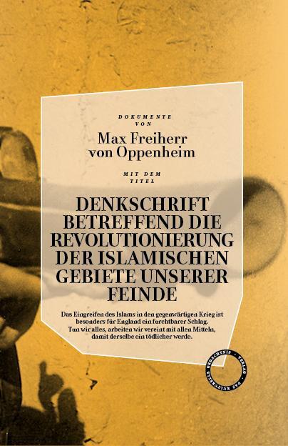 Cover: 9783946990208 | Denkschrift betreffend die Revolutionierung der islamischen Gebiete...