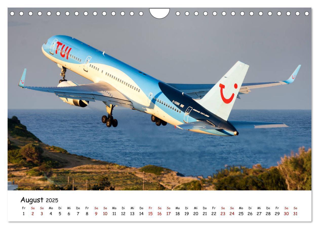 Bild: 9783435122912 | Flugzeuge in beeindruckender Kulisse (Wandkalender 2025 DIN A4...