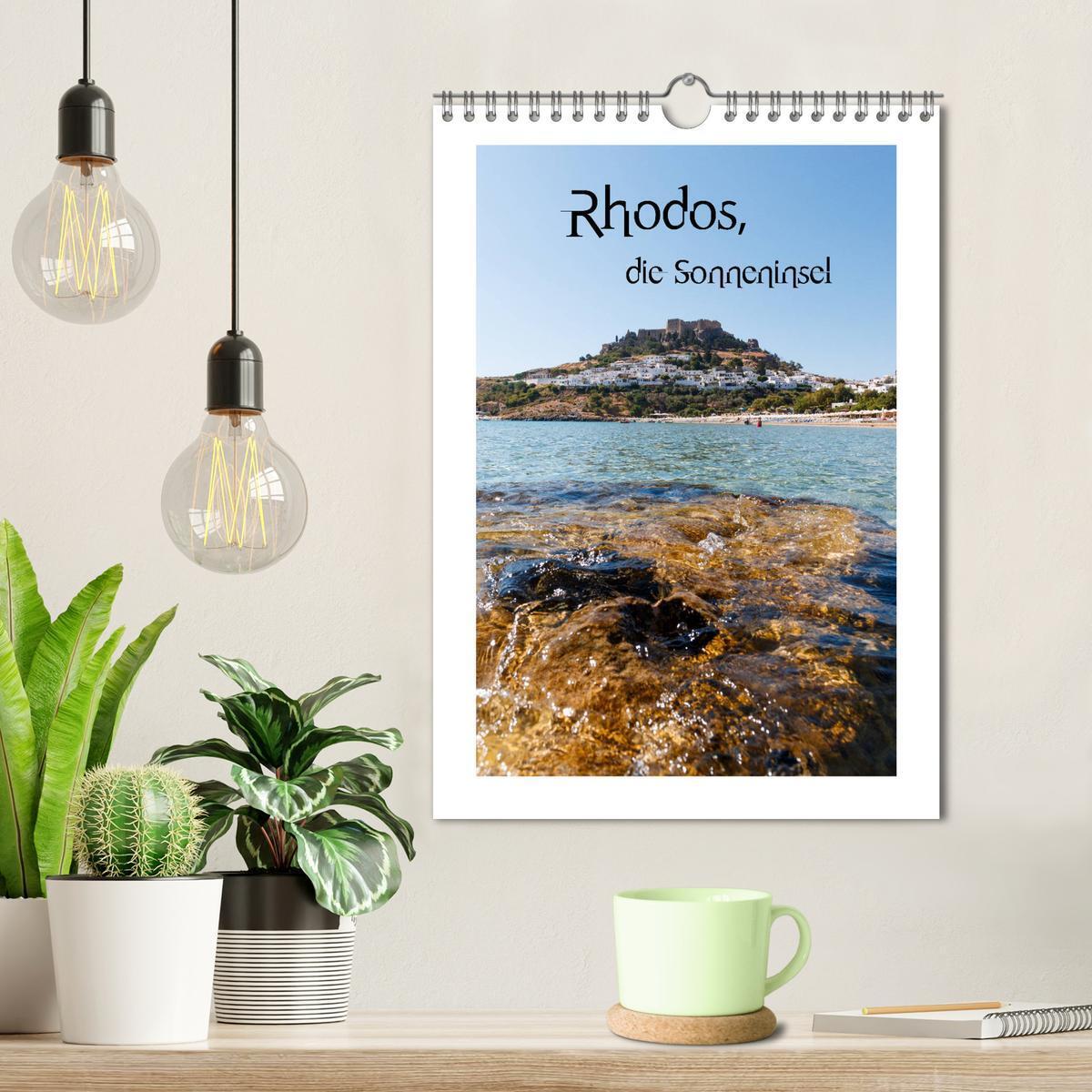 Bild: 9783435970537 | Rhodos, die Sonneninsel (Wandkalender 2025 DIN A4 hoch), CALVENDO...