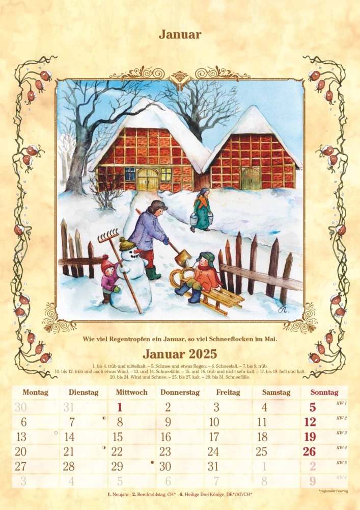 Bild: 4251732342043 | Alpha Edition - Bauernkalender 2025 Bildkalender, 29,7x42cm,...