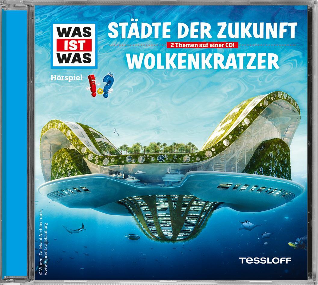 Cover: 9783788628857 | Was ist was Hörspiel-CD: Städte der Zukunft/ Wolkenkratzer | Manfred