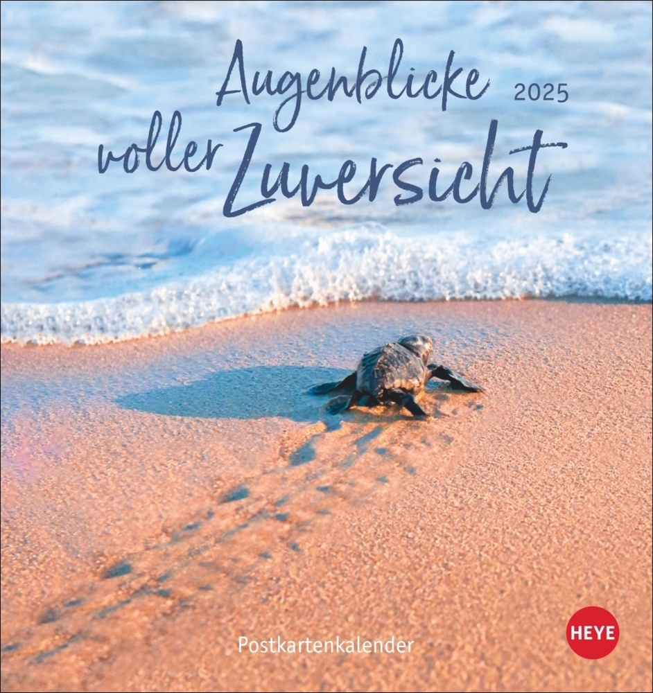 Cover: 9783756408603 | Augenblicke voller Zuversicht Postkartenkalender 2025 | Kalender