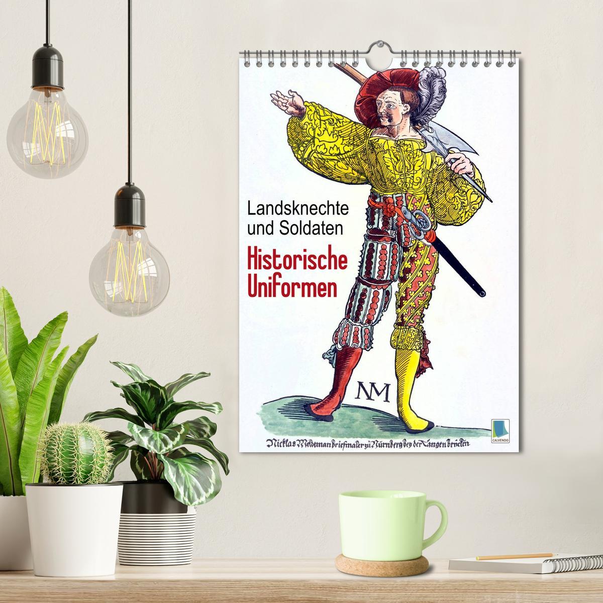 Bild: 9783457042328 | Landsknechte und Soldaten: Historische Uniformen (Wandkalender 2025...