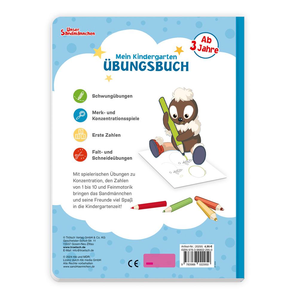 Bild: 9783988022950 | Trötsch Unser Sandmännchen Mein Kindergartenübungsbuch...