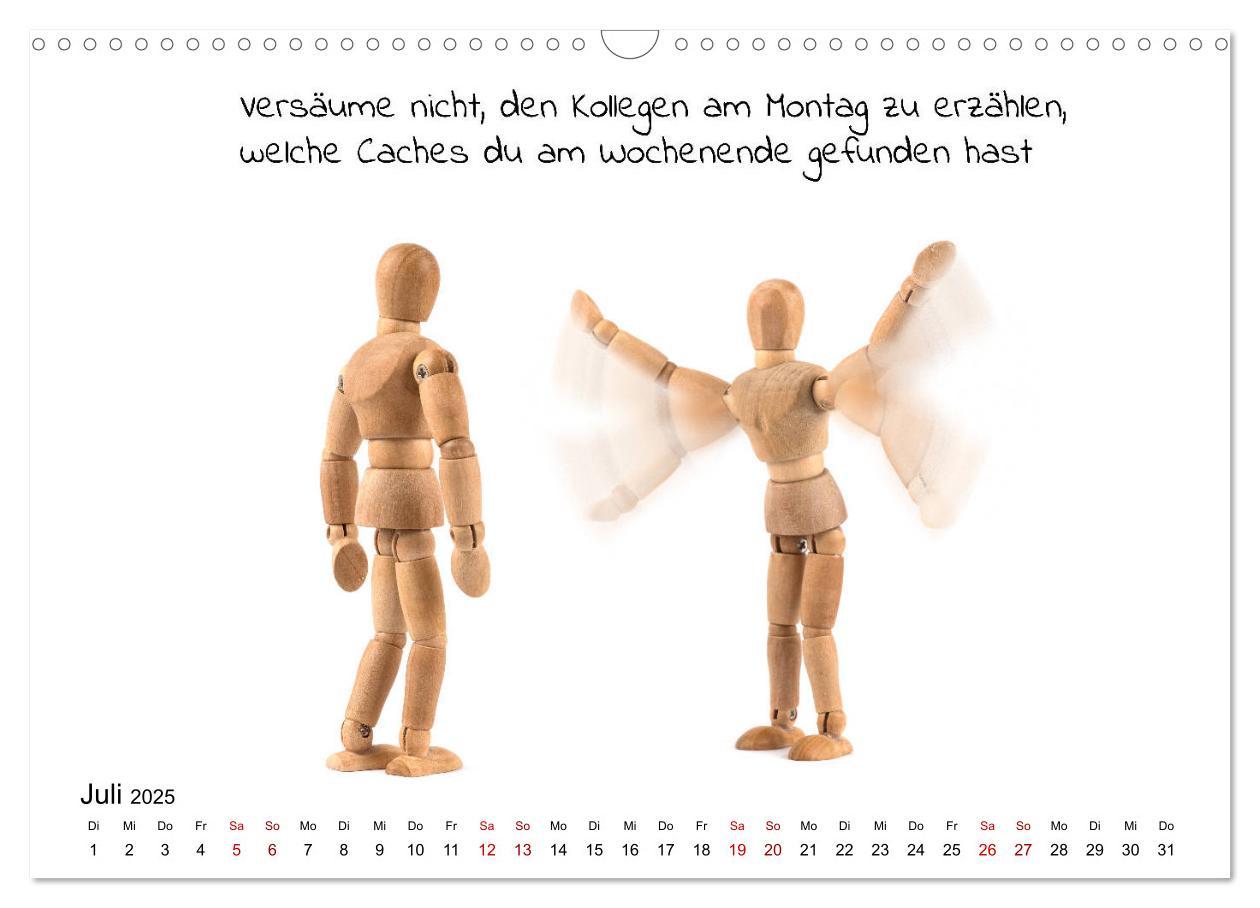 Bild: 9783435137756 | Ich Geocache jetzt (Wandkalender 2025 DIN A3 quer), CALVENDO...