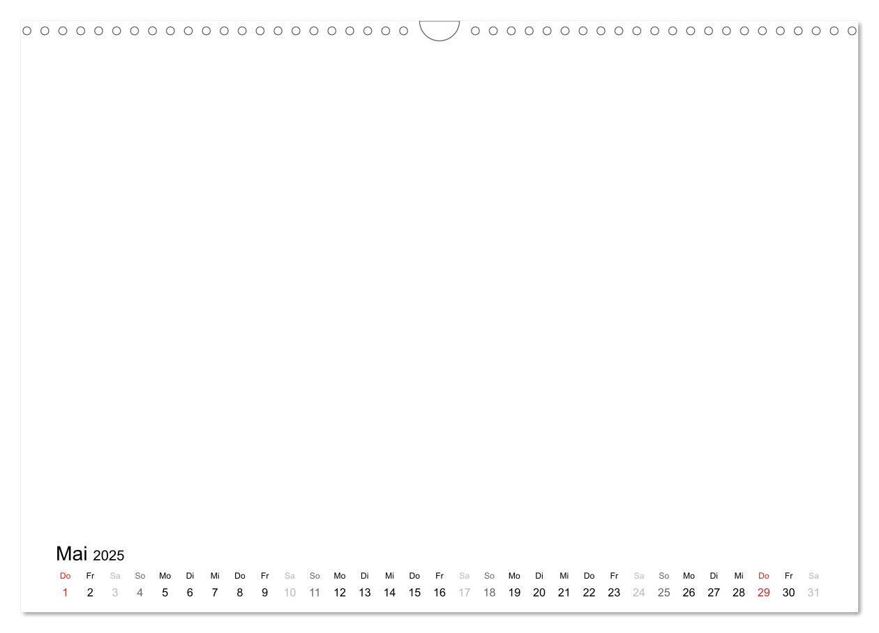 Bild: 9783435769742 | Bastelkalender - Weiss (Wandkalender 2025 DIN A3 quer), CALVENDO...