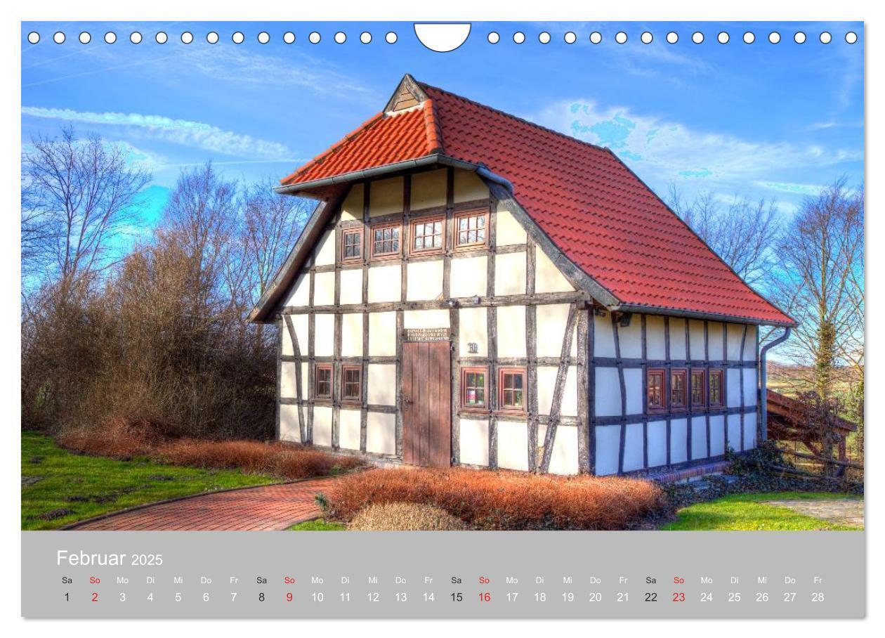 Bild: 9783435527861 | Unbekanntes Ostwestfalen (Wandkalender 2025 DIN A4 quer), CALVENDO...