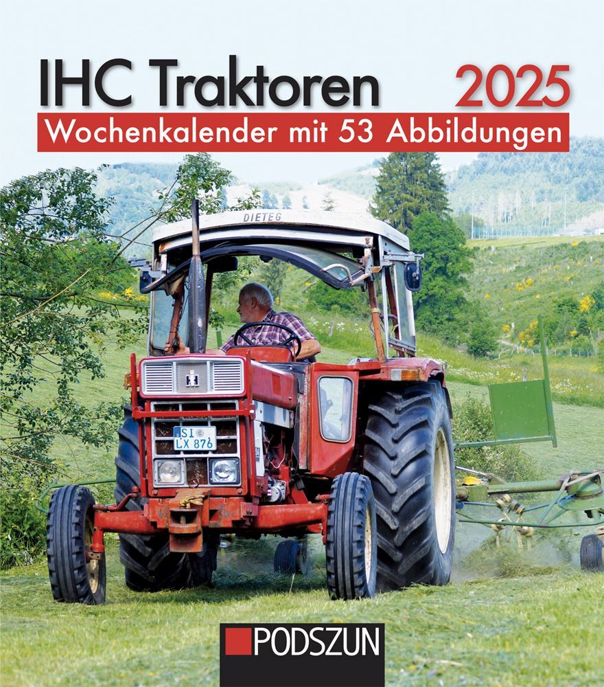 Cover: 9783751611176 | IHC Traktoren 2025 Wochenkalender | Kalender | 53 S. | Deutsch | 2025