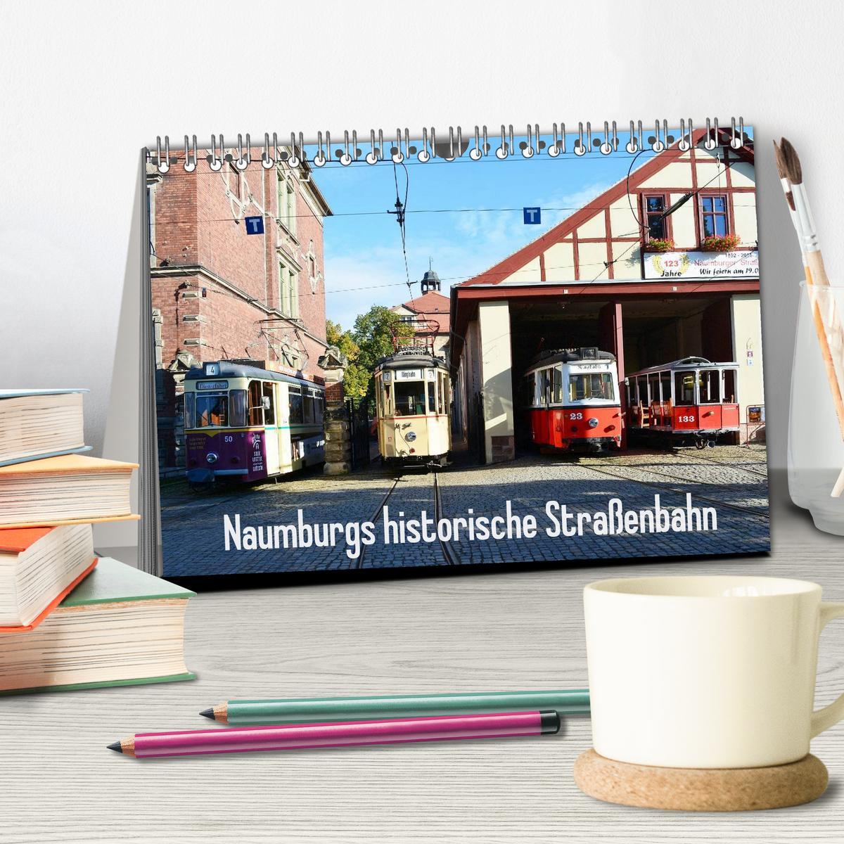 Bild: 9783435495429 | Naumburgs historische Straßenbahn (Tischkalender 2025 DIN A5 quer),...