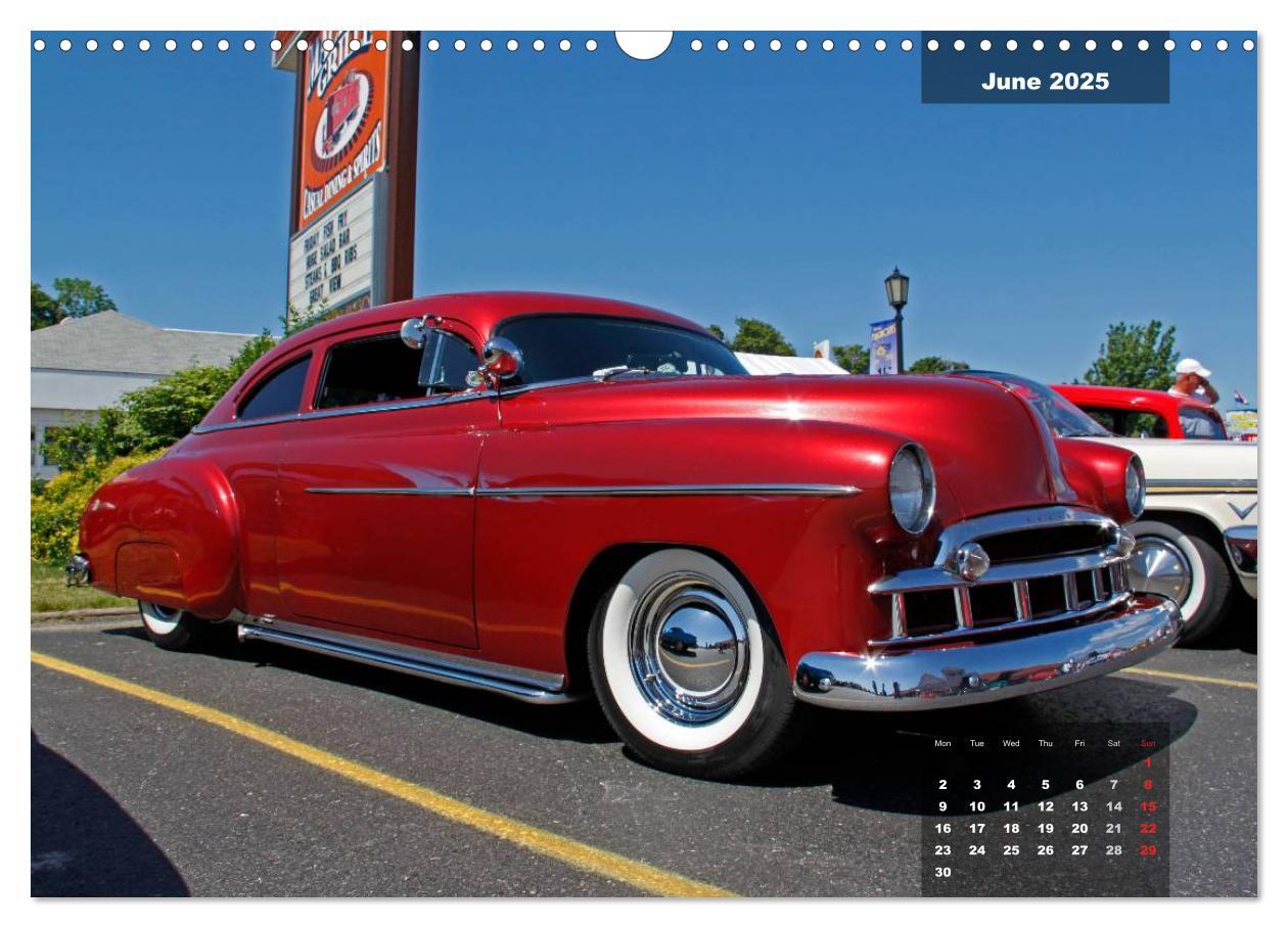 Bild: 9781325991105 | US Classic Cars (Wall Calendar 2025 DIN A3 landscape), CALVENDO 12...