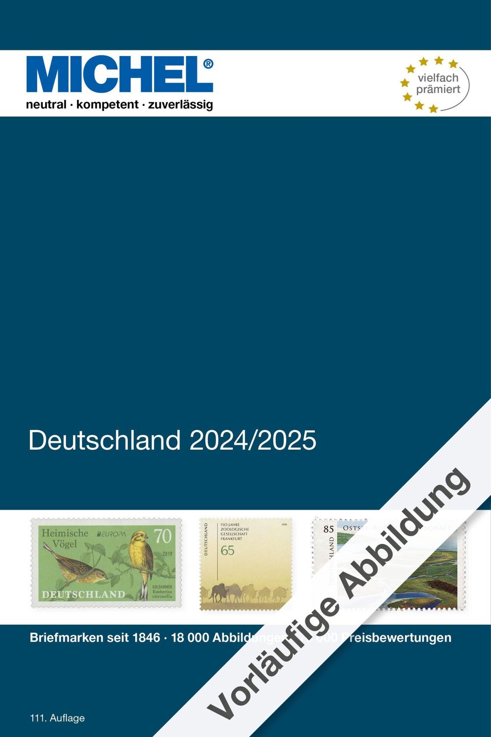 Cover: 9783954024896 | Deutschland 2024/2025 | Michel-Redaktion | Buch | 1184 S. | Deutsch