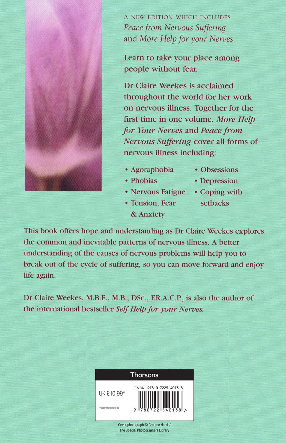 Rückseite: 9780722540138 | Essential Help for Your Nerves | Claire Weekes | Taschenbuch | 2000