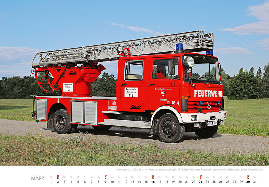 Bild: 9783966648165 | Feuerwehr Kalender 2025 Wandkalender | Hans-Joachim Profeld | Kalender