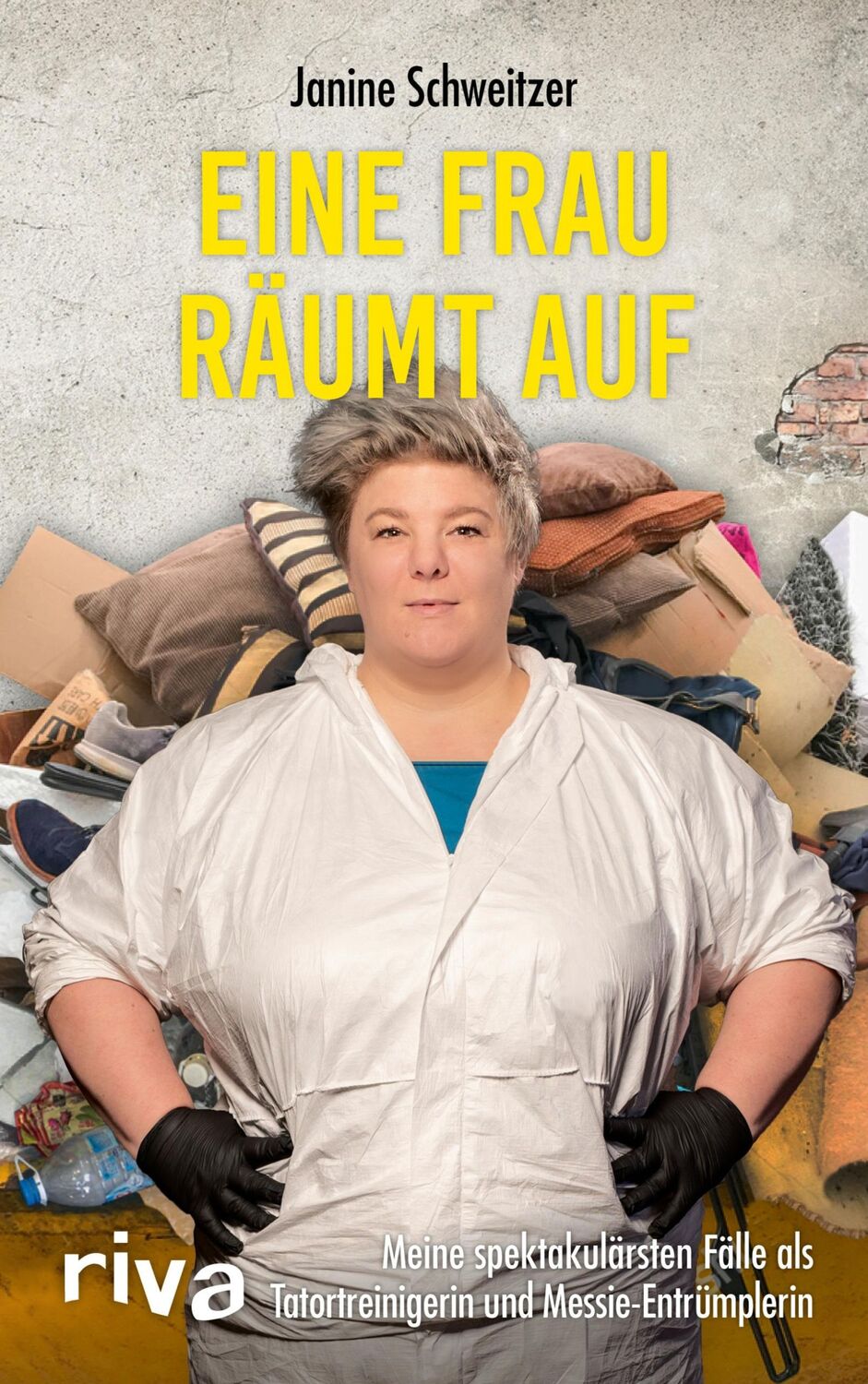 Cover: 9783742313614 | Eine Frau räumt auf | Janine Schweitzer | Taschenbuch | 160 S. | 2020